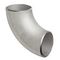 Industri ASTM 304 Dan 316 Pipa Stainless Steel Pipe Butt Weld Siku 45 Derajat pemasok
