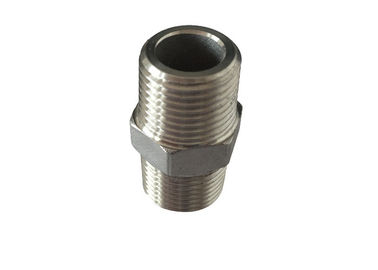 Cina 304 Material Stainless Steel Pipe Fitting Bsp Npt Threaded Certified Oleh Ce Nipple pemasok