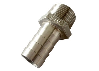 Cina 316 stainless steel 1-1 / 2 &amp;quot;200 Wog, npt, bsp, bspt threaded hose nipple pemasok