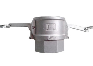 Cina 316 Sambungan Cepat Stainless Steel 3/4 &amp;quot;Inch Type D, Camlock Connector pemasok
