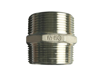 Cina 304 316 Stainless Steel Hex Pipe Nipple, Baja Hex Nipple 1-1 / 2 &amp;quot;Inch pemasok
