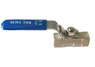 Cina 1 PC stainless steel 304 bahan 1/2 &quot;berukuran NPT, BSPT, NPT threaded ball valve pemasok