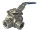4 &amp;quot;3 way ball valve&amp;quot; T &amp;quot;Tipe Mould Dan&amp;quot; L &amp;quot;Tipe Mould 316L Stainless Steel pemasok